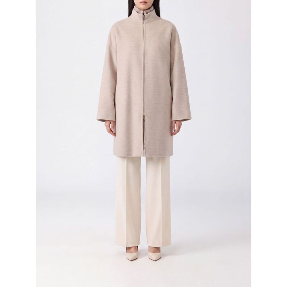 Fabiana Filippi Coat Woman Beige